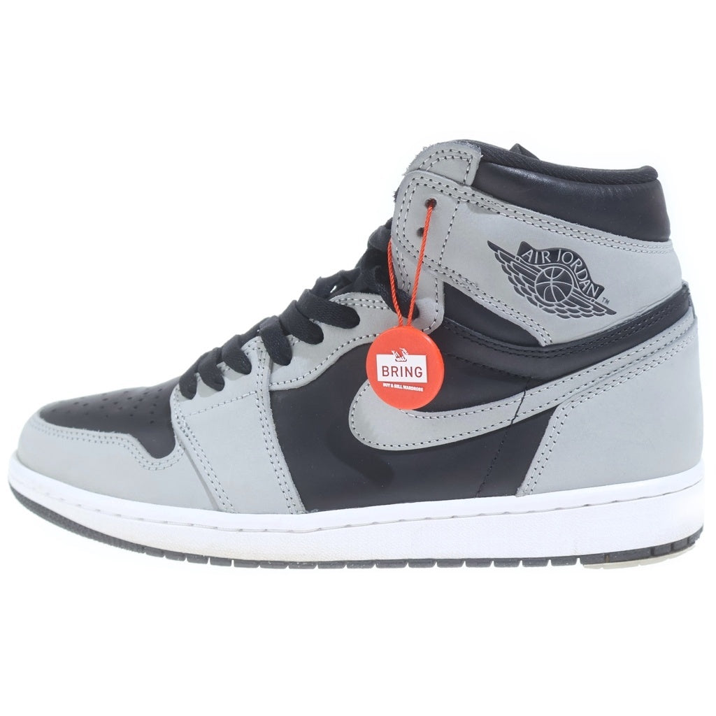 NIKE(ナイキ) AIR JORDAN 1 RETRO HIGH OG SHADOW 2.0 555088-035 エアジョーダン1 シャドウ 2.0 ハイカットスニーカー ブラック/グレー US10/28cm