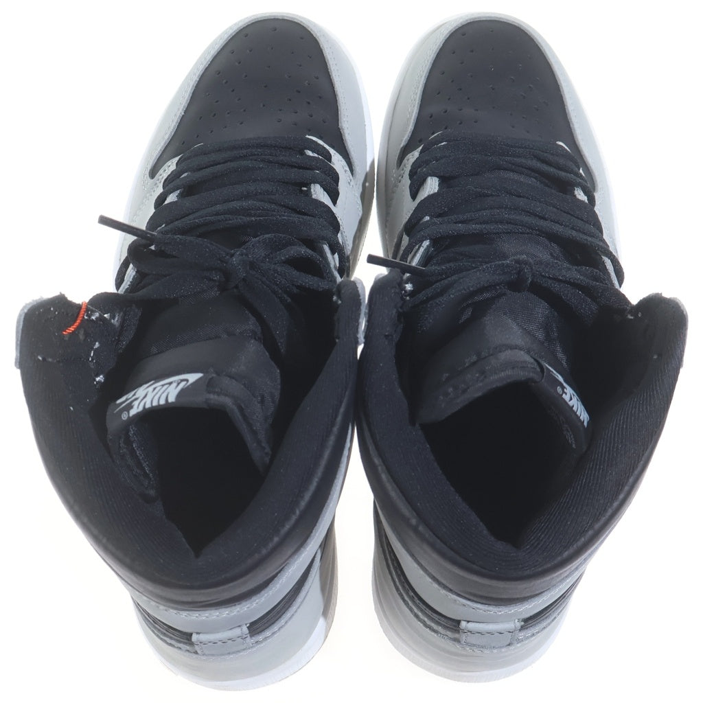 NIKE(ナイキ) AIR JORDAN 1 RETRO HIGH OG SHADOW 2.0 555088-035 エアジョーダン1 シャドウ 2.0 ハイカットスニーカー ブラック/グレー US10/28cm