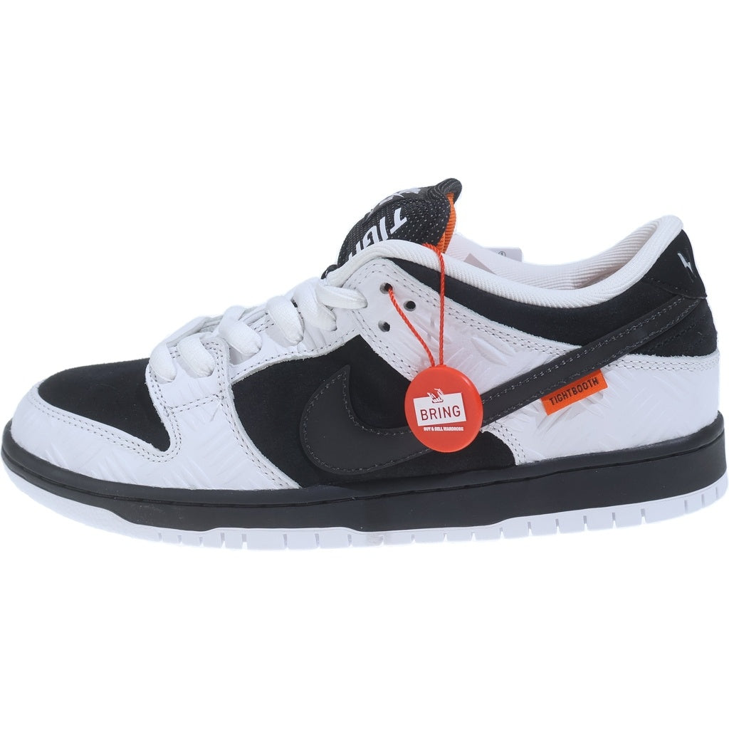 NIKE SB(ナイキエスビー) ×TIGHTBOOTH DUNK LOW PRO FD2629-100 タイトブース ダンク ローカットスニーカー ホワイト/ブラック US10/28cm
