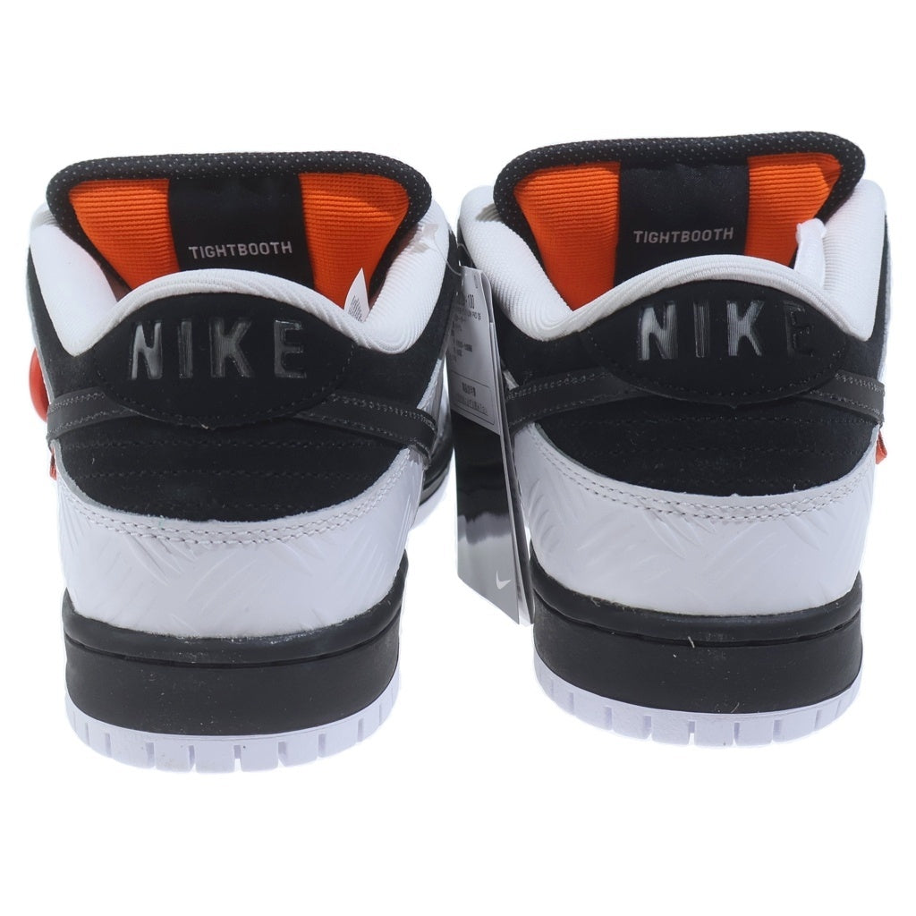 NIKE SB(ナイキエスビー) ×TIGHTBOOTH DUNK LOW PRO FD2629-100 タイトブース ダンク ローカットスニーカー ホワイト/ブラック US10/28cm