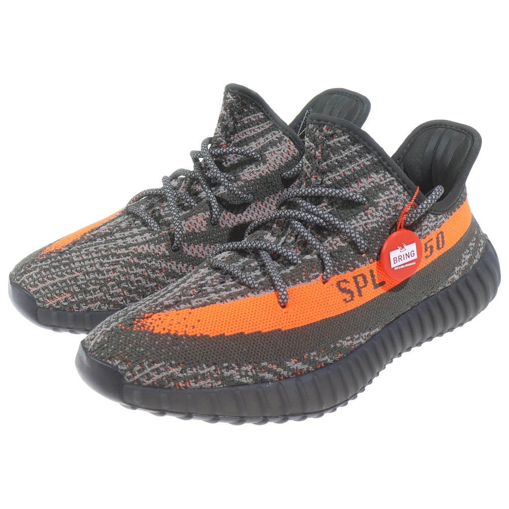 adidas(アディダス) YEEZY BOOST 350 V2 CABON BELUGA HQ7045 イージーブースト カーボン ベルーガ ローカットスニーカー グレー/オレンジ US10/28cm