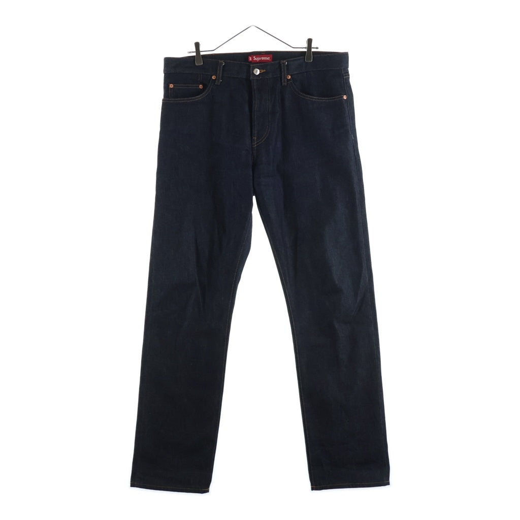 SUPREME(シュプリーム) Rigid Loose Fit Selvedge Jean リジット ルーズフィット セルビッチ デニムパンツ インディゴ