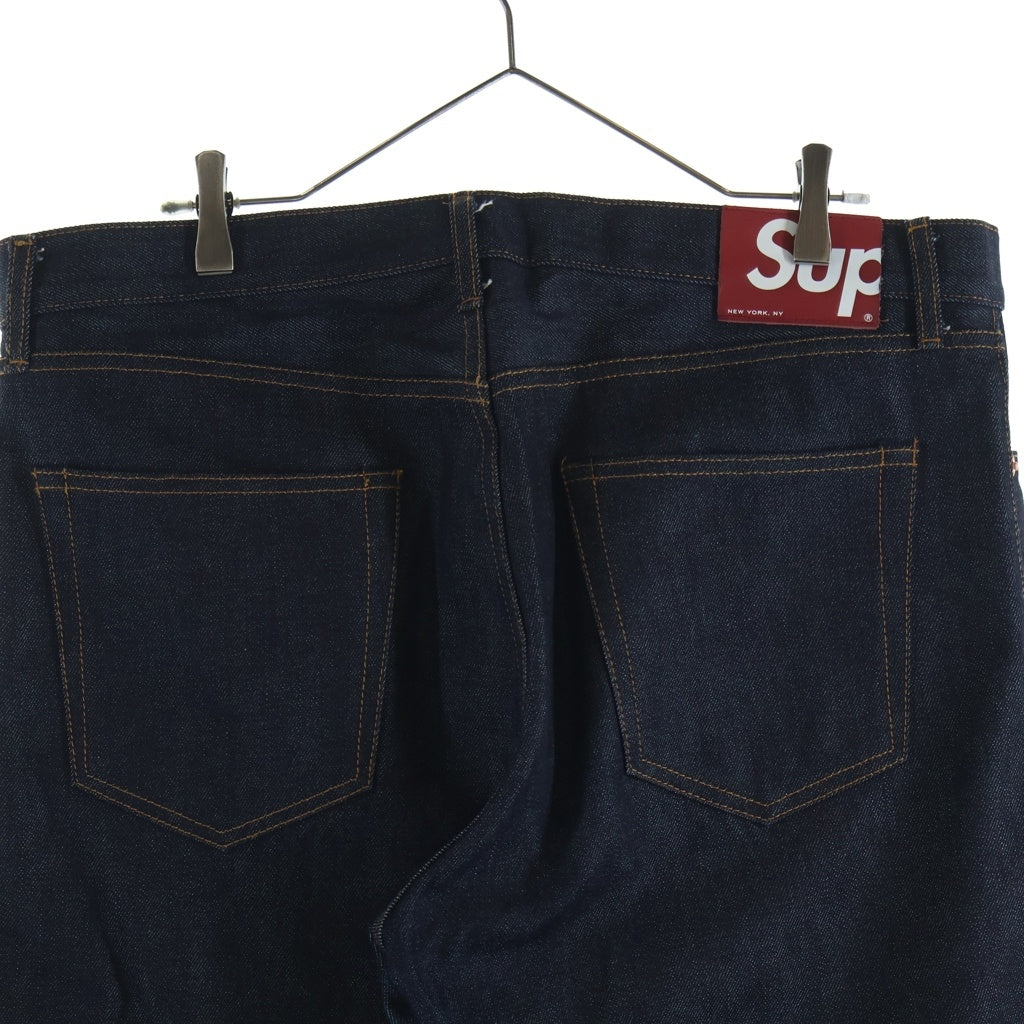 SUPREME(シュプリーム) Rigid Loose Fit Selvedge Jean リジット ルーズフィット セルビッチ デニムパンツ インディゴ