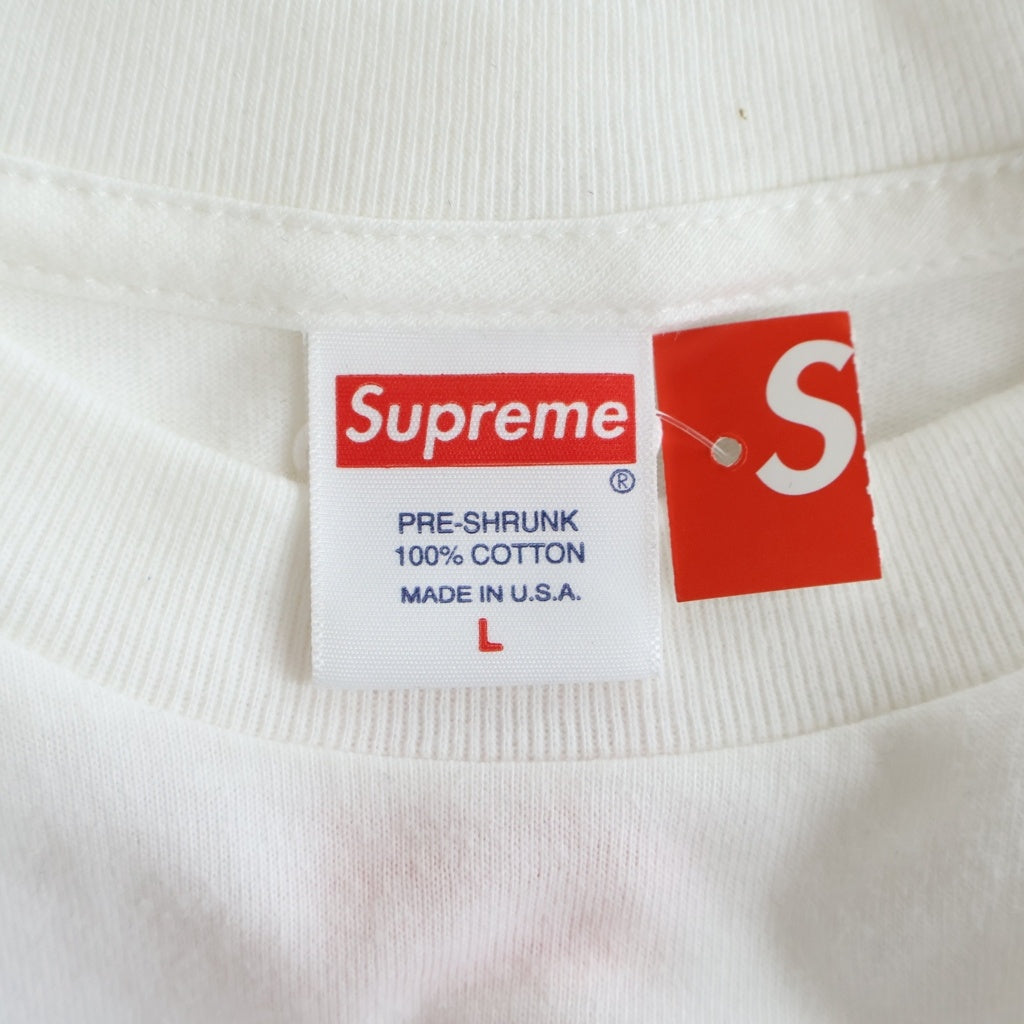 SUPREME(シュプリーム) 20AW Box Logo L/S Tee ボックスロゴ 長袖Tシャツ カットソー ホワイト