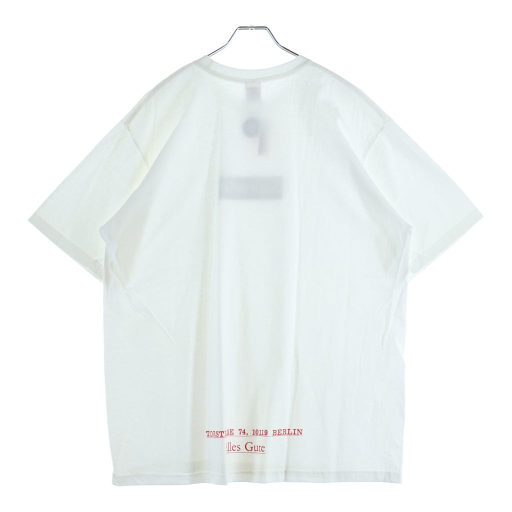 SUPREME(シュプリーム) 21AW Berlin Box Logo Tee ベルリン ボックスロゴ クルーネック 半袖Tシャツ カットソー ホワイト