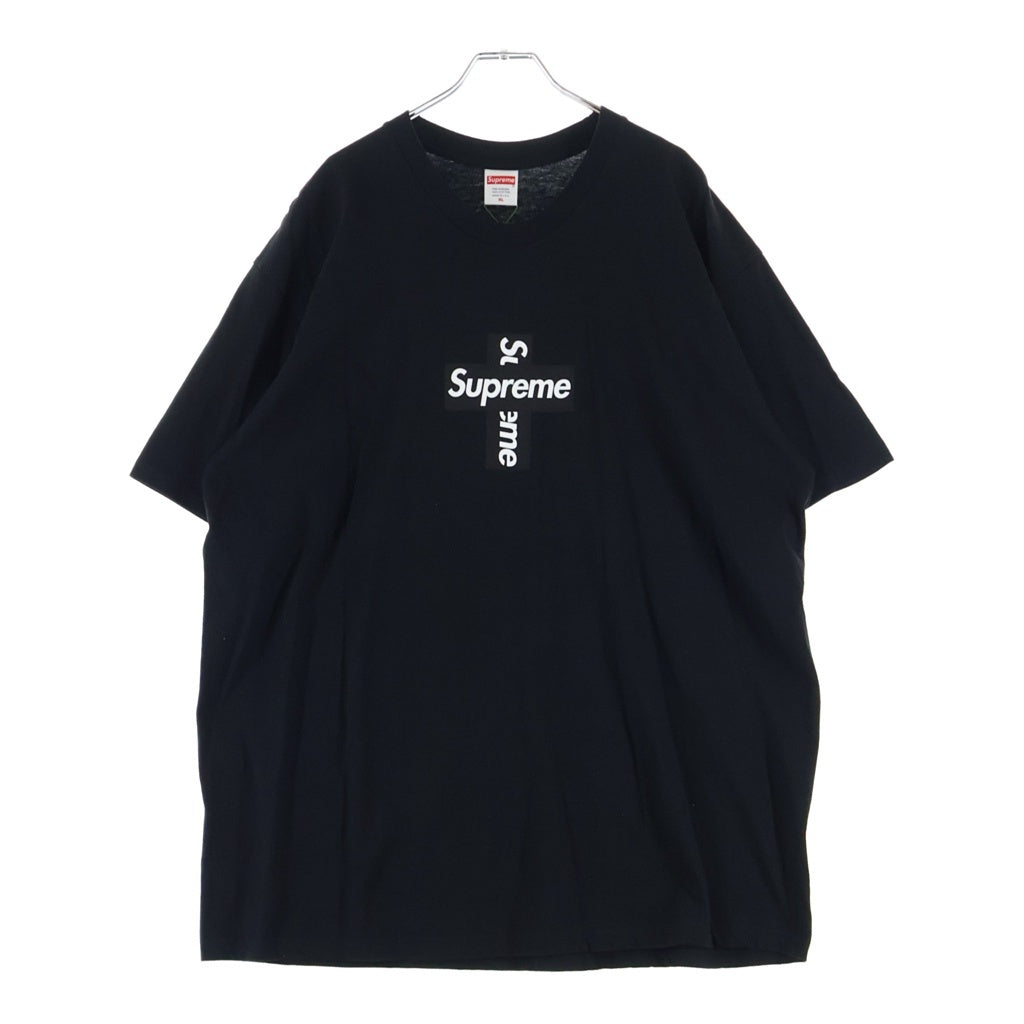 SUPREME(シュプリーム) 20AW Cross Box Logo Tee クロスボックスロゴ クルーネック 半袖Tシャツ カットソー ブラック