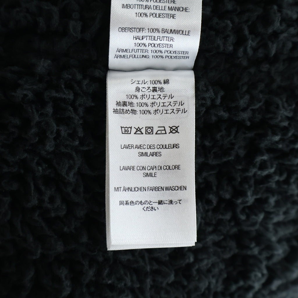 SUPREME(シュプリーム) 24AW Faux Shearling Lined Work Shirt 裏地シアリング デニムジャケット ブラック