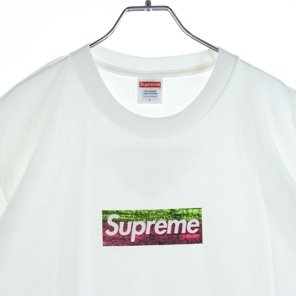 SUPREME(シュプリーム) 25SS Los Angeles Fire Relief Box Logo Tee ロサンゼルス ボックスロゴ 半袖Tシャツ カットソー ホワイト
