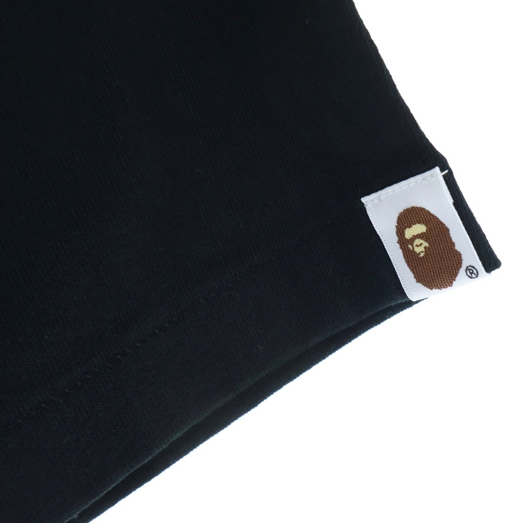 BAPE BY A BATHING APE(ベイプ ア ベイシング エイプ) Color Camo Tiger Tee カラーカモ タイガー プリント クルーネック 半袖Tシャツ カットソー ブラック