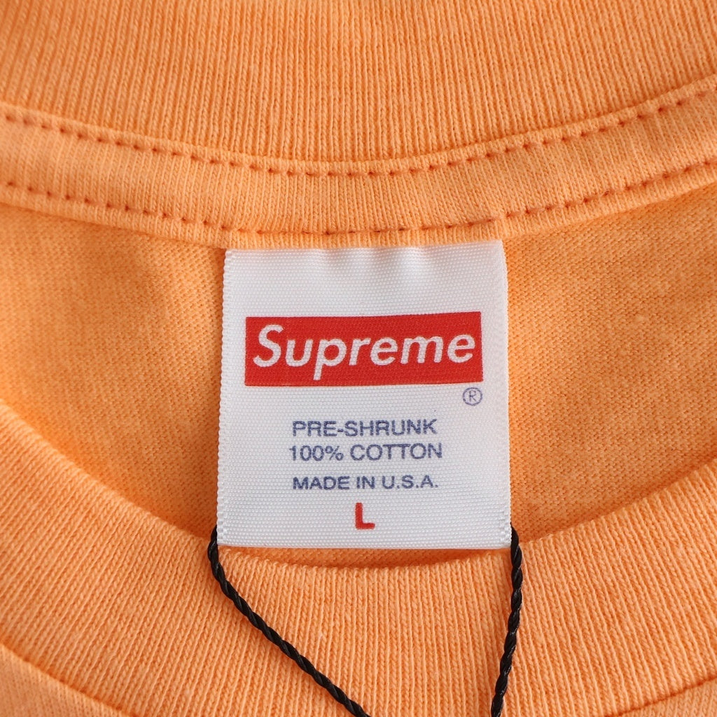 SUPREME(シュプリーム) 23SS Motion Logo Tee モーション ロゴプリント クルーネック 半袖Tシャツ カットソー オレンジ