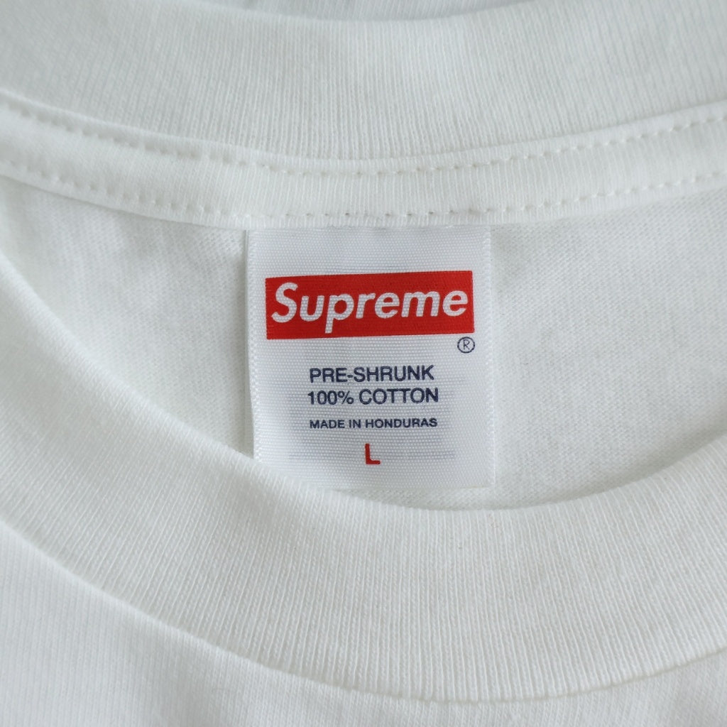 SUPREME(シュプリーム) 23AW Box Logo Tee カモフラ ボックスロゴ クルーネック 半袖Tシャツ カットソー ホワイト