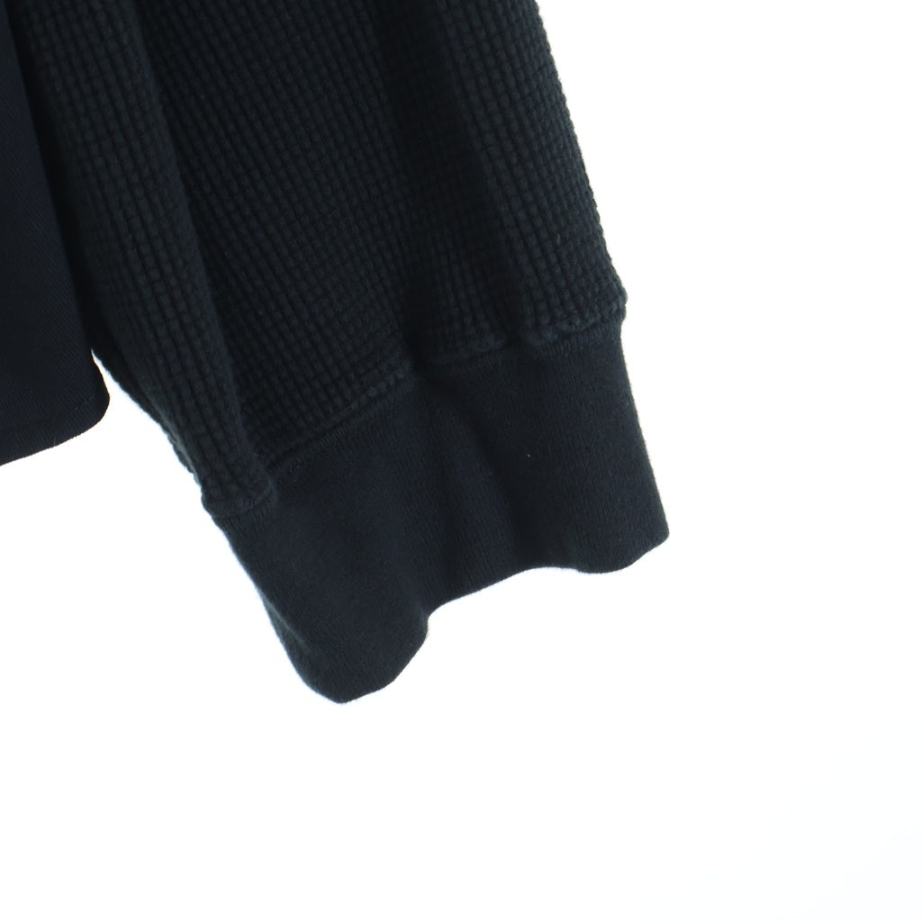 SUPREME(シュプリーム) 23AW Thermal Sleeve Work Shirt サーマルスリーブ ワッペンロゴ ワーク 長袖シャツ ブラック