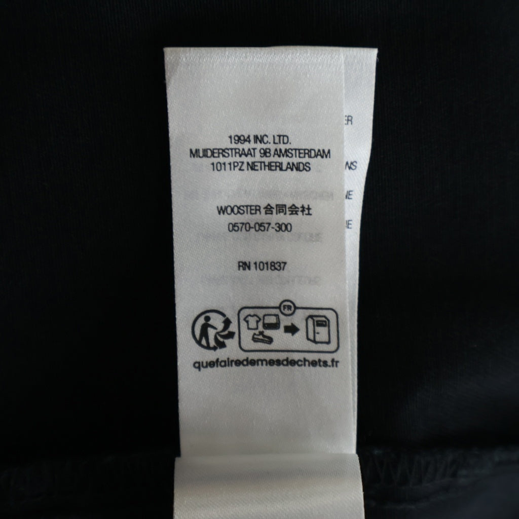 SUPREME(シュプリーム) 23AW Thermal Sleeve Work Shirt サーマルスリーブ ワッペンロゴ ワーク 長袖シャツ ブラック