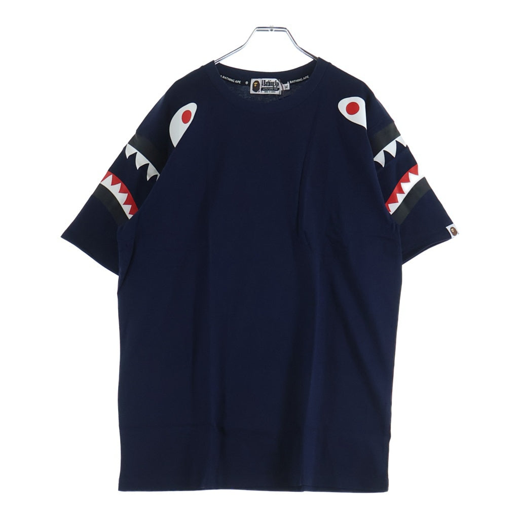 A・BATHING APE Tシャツ シャーク A BATHING APE(アベイシングエイプ) Shark Shoulder Tee シャーク
