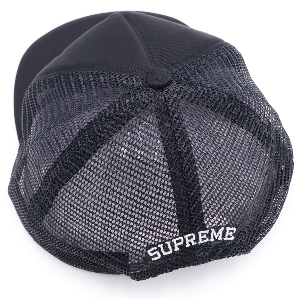 SUPREME(シュプリーム) 23AW Pin Up Mesh Back 5-Panel Cap ピンナップ ガール メッシュ キャップ 帽子 ブラック