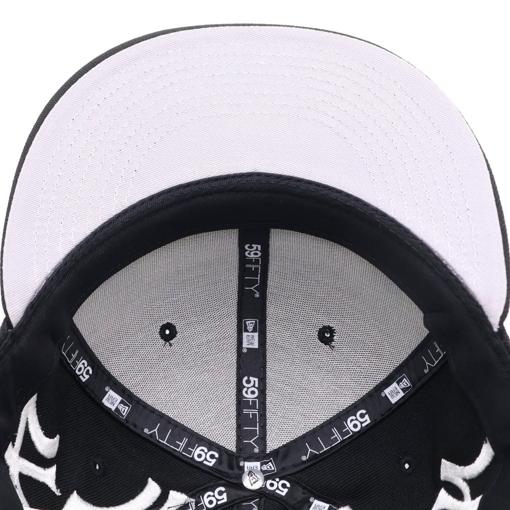 SUPREME(シュプリーム) 21AW ×NEW ERA New York Yankees MLB ニューエラ ニューヨークヤンキース ボックスロゴ ベースボールキャップ 帽子 ブラック