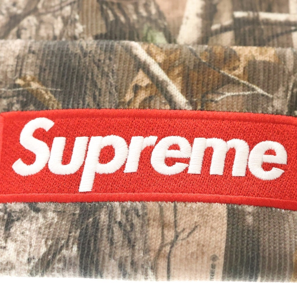 SUPREME(シュプリーム) 25AW ×NEW ERA Box Logo Beanie ニューエラ ボックスロゴ リアルツリーカモ ビーニー ニット帽 帽子 カーキ