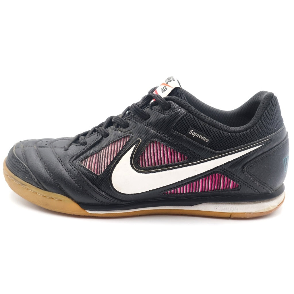 NIKE SB(ナイキエスビー) ×SUPREME LUNER GATO AR9821-001 シュプリーム ルナ ガト ローカットスニーカー ブラック/ピンク US8.5/26.5cm