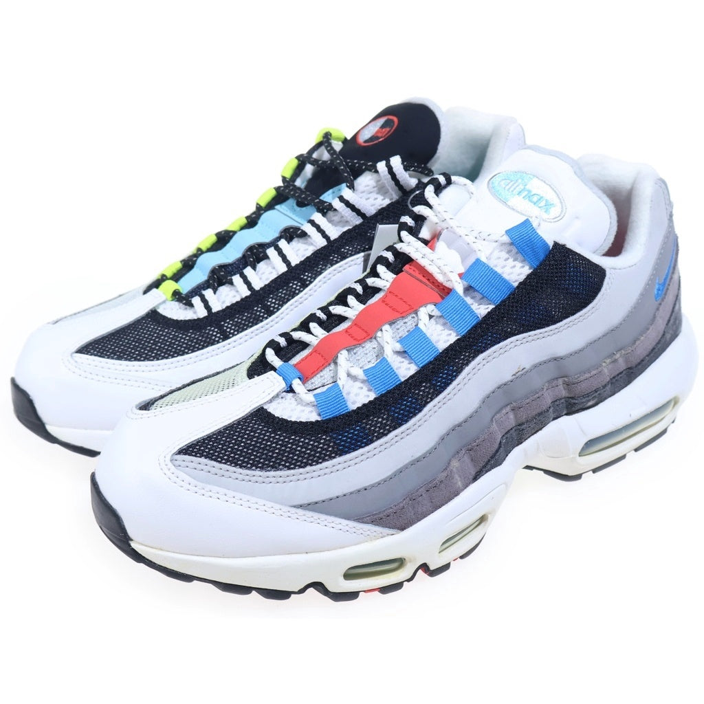 NIKE(ナイキ) AIR MAX 95 QS GREEDY CJ0589-001 エアマックス95 グリーディー ローカットスニーカー ホワイト/ブラック US9/27cm