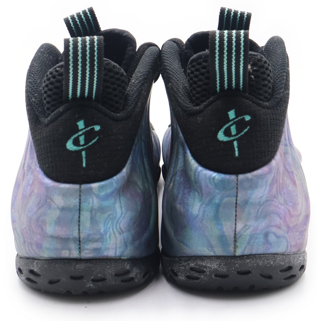 NIKE(ナイキ) AIR FOAMPOSITE ONE PREMIUM ABALONE 575420-009 エア フォーム ポジット プレミアム アバロン ハイカットスニーカー グレー/ブラック US8.5/26.5cm