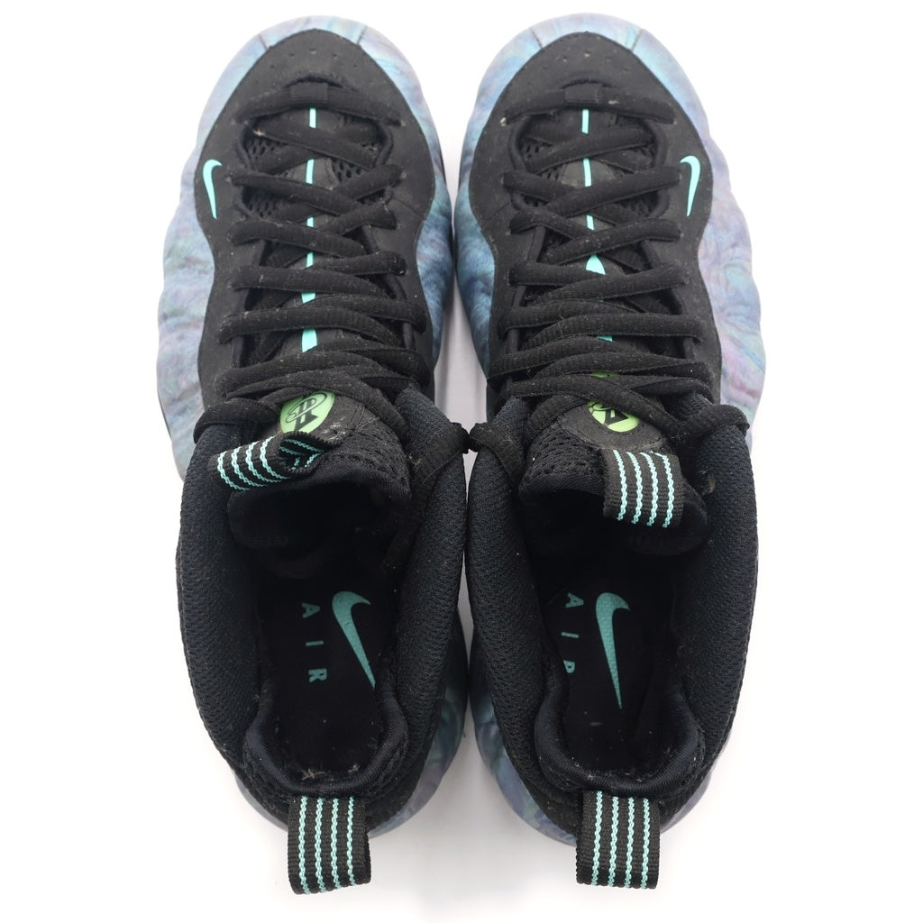 NIKE(ナイキ) AIR FOAMPOSITE ONE PREMIUM ABALONE 575420-009 エア フォーム ポジット プレミアム アバロン ハイカットスニーカー グレー/ブラック US8.5/26.5cm