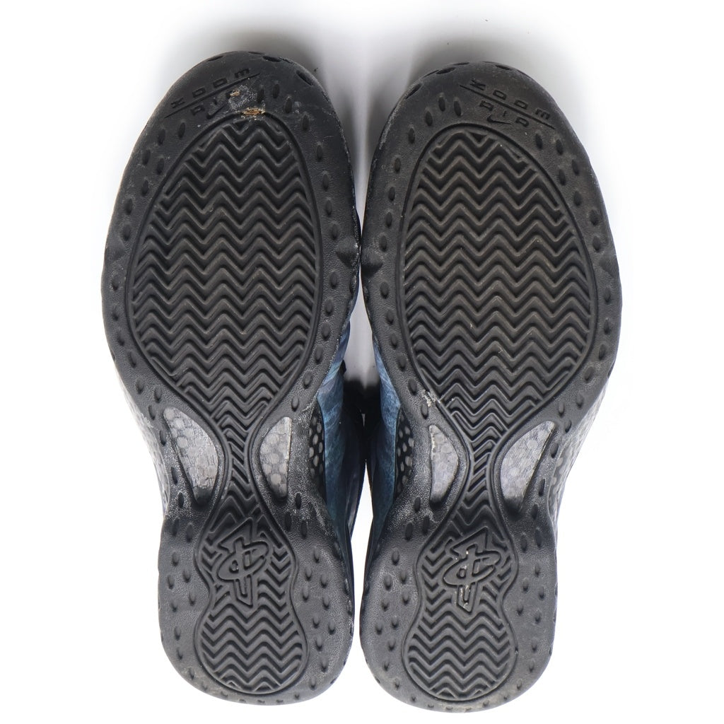 NIKE(ナイキ) AIR FOAMPOSITE ONE PREMIUM ABALONE 575420-009 エア フォーム ポジット プレミアム アバロン ハイカットスニーカー グレー/ブラック US8.5/26.5cm