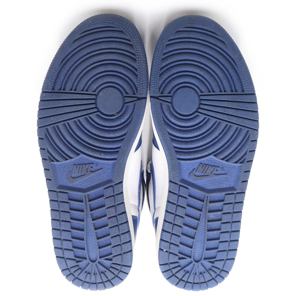 NIKE(ナイキ) AIR JORDAN 1 RETRO HIGH STORM BLUE 555088-127 エアジョーダン1 レトロ ストームブルー ハイカットスニーカー ホワイト/ブルー US8.5/26.5cm
