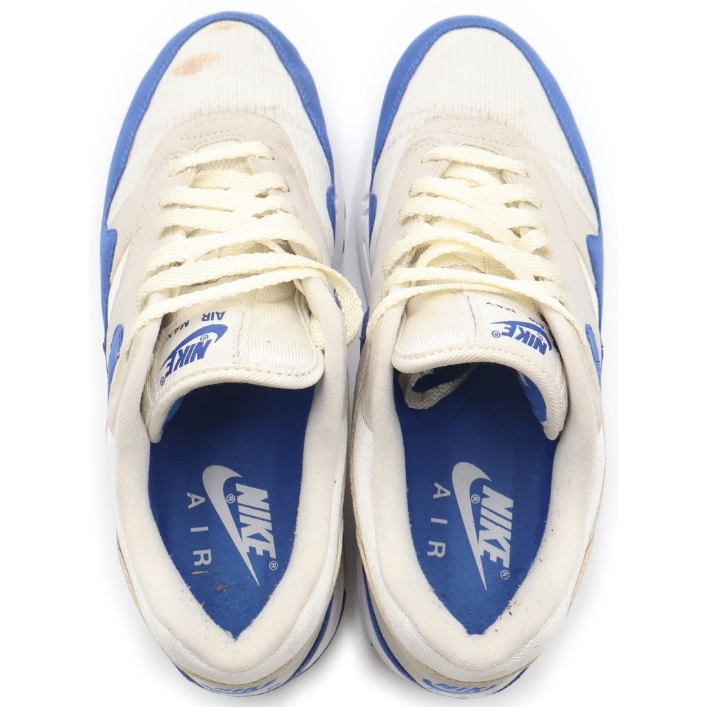 NIKE(ナイキ) AIR MAX 1 ANNIVERSARY ROYAL 908375-101 エアマックス 1アニバーサリー ロイヤル ローカットスニーカー グレー/ブルー US8.5/26.5cm