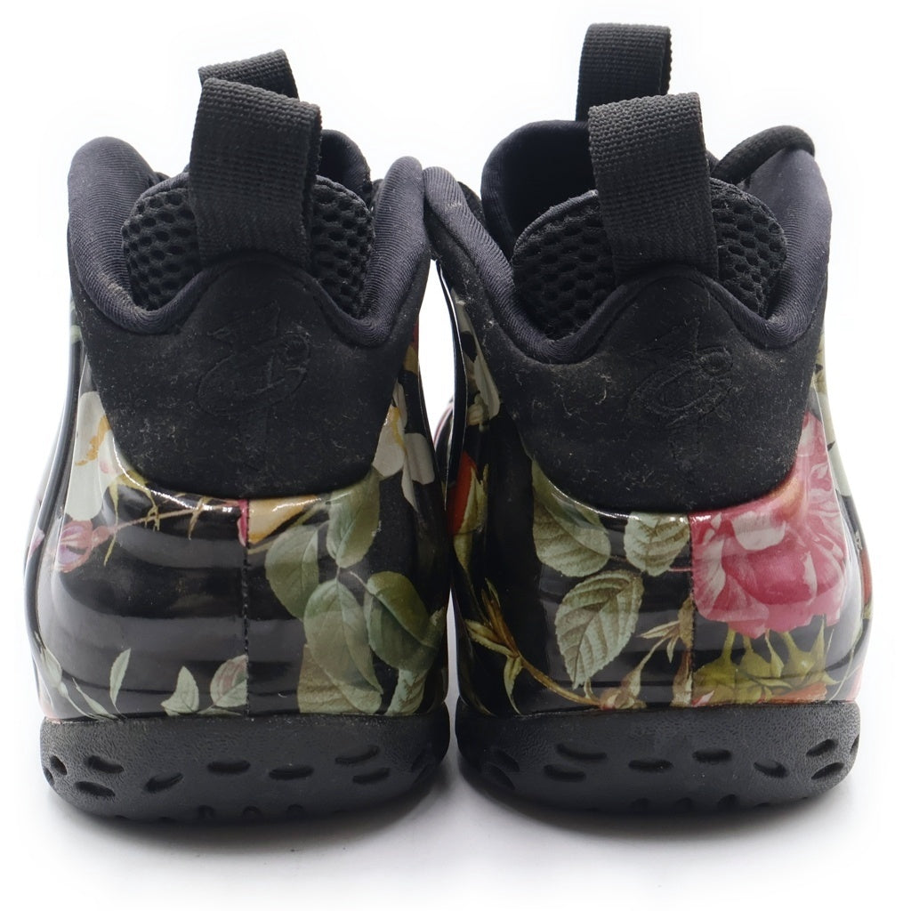 NIKE(ナイキ) AIR FOAMPOSITE ONE FLORAL 314996-012 エア フォームポジット ワン フローラル ハイカットスニーカー ブラック US8.5/26.5cm
