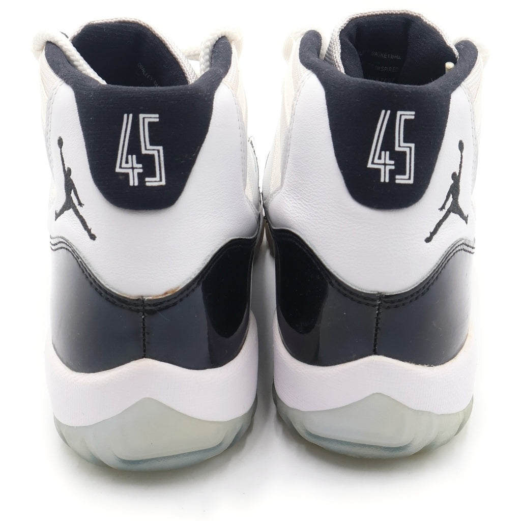 NIKE(ナイキ) AIR JORDAN 11 RETRO CONCORD 2018 378037-100 エアジョーダン11 レトロ コンコルド ハイカットスニーカー ホワイト/ブラック US9/27cm