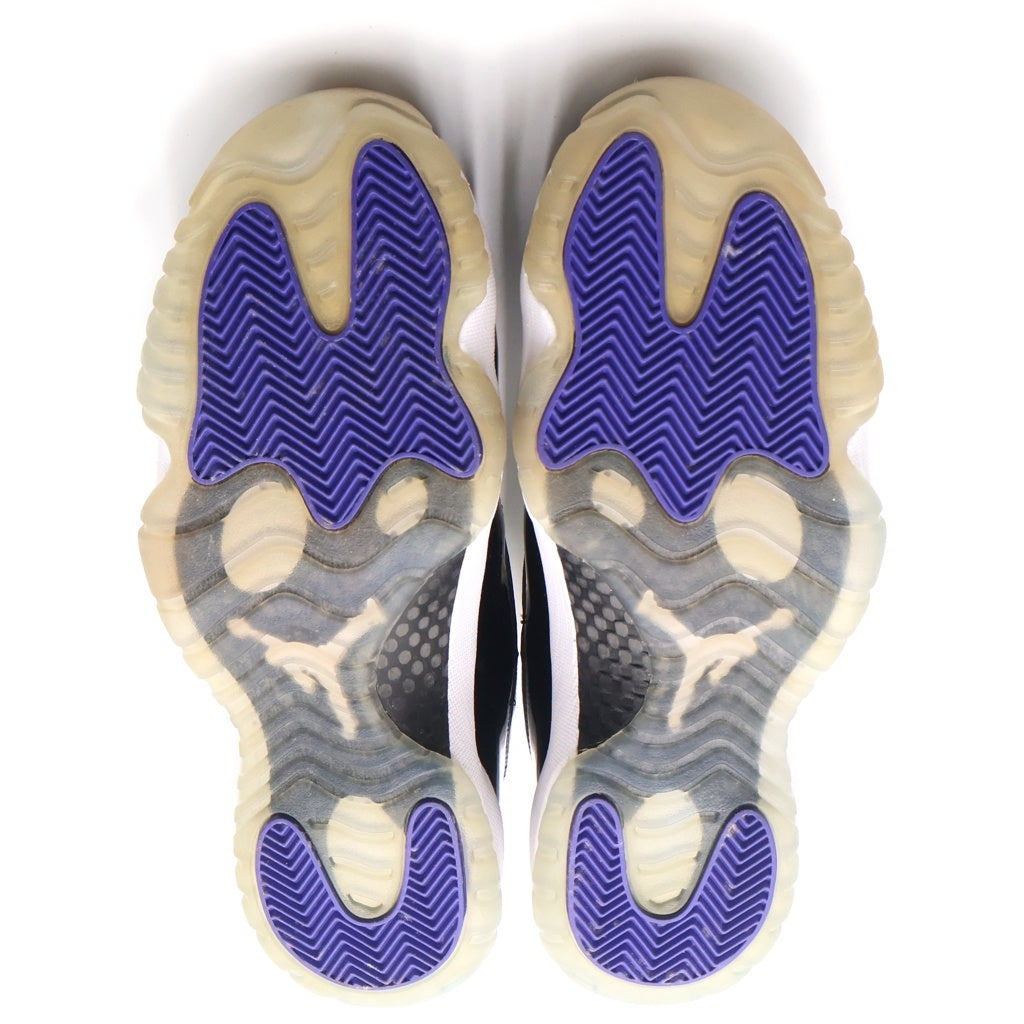NIKE(ナイキ) AIR JORDAN 11 RETRO CONCORD 2018 378037-100 エアジョーダン11 レトロ コンコルド ハイカットスニーカー ホワイト/ブラック US9/27cm