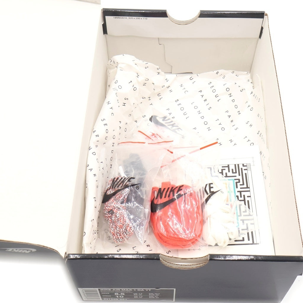 NIKE(ナイキ) AIR MAX 1 OA YT TOKYO MAZE CI1505-001 エアマックス1 トーキョーメイズ ローカットスニーカー ホワイト/ブラック US8.5/26.5cm