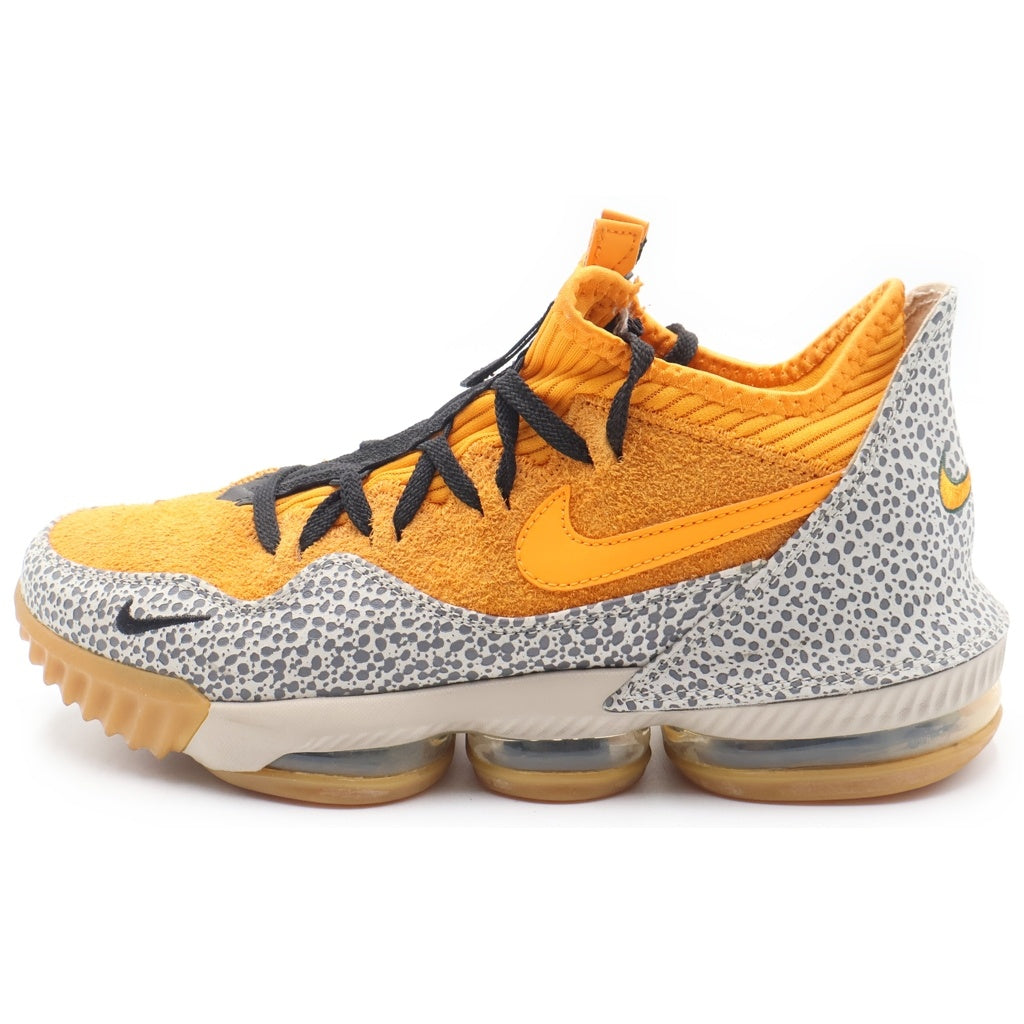 NIKE(ナイキ) ×atmos LEBRON 16 LOW SAFARI CD9471-800 アトモス レブロン16 サファリ ローカットスニーカー オレンジ US9/27cm