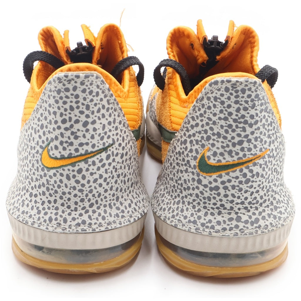 NIKE(ナイキ) ×atmos LEBRON 16 LOW SAFARI CD9471-800 アトモス レブロン16 サファリ ローカットスニーカー オレンジ US9/27cm