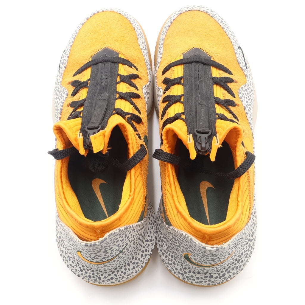 NIKE(ナイキ) ×atmos LEBRON 16 LOW SAFARI CD9471-800 アトモス レブロン16 サファリ ローカットスニーカー オレンジ US9/27cm