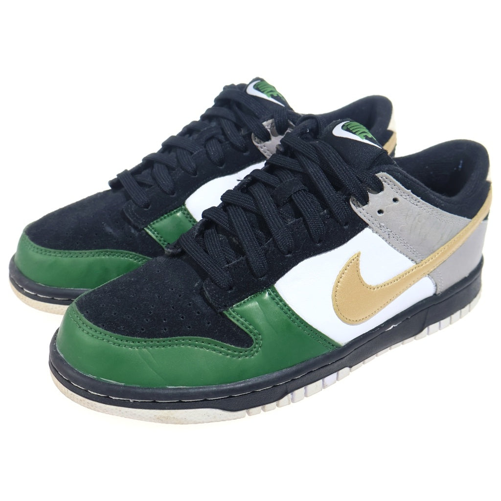 NIKE(ナイキ) ×mita sneakers DUNK LOW JP QS WOLF AA4414-001 ミタスニーカーズ 温故知新 ダンク ローカットスニーカー ブラック/グリーン US8/26cm