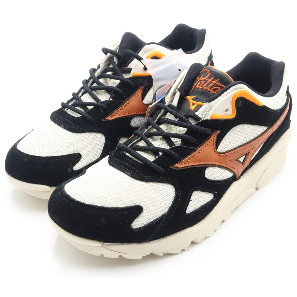 MIZUNO(ミズノ) ×Patta SKY MEDAL TR パタ スカイメダル ローカットスニーカー ブラック/ホワイト US9.5/27.5cm D1GD201155