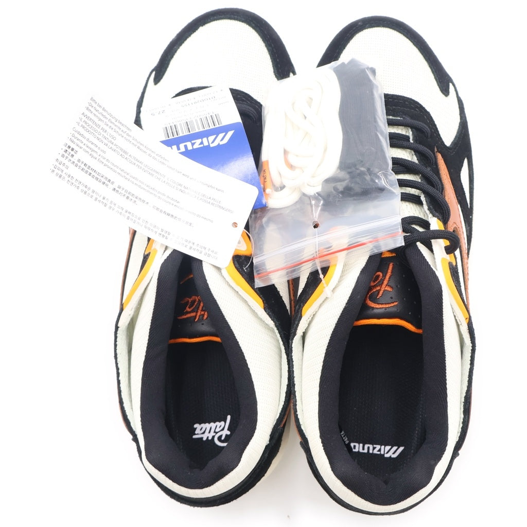 MIZUNO(ミズノ) ×Patta SKY MEDAL TR パタ スカイメダル ローカットスニーカー ブラック/ホワイト US9.5/27.5cm D1GD201155
