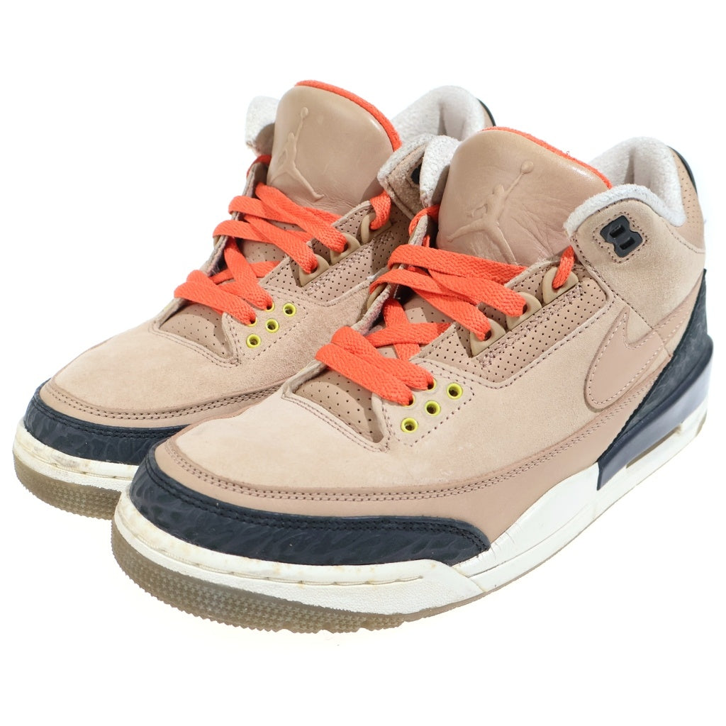NIKE(ナイキ) AIR JORDAN 3 RETRO JTH NRG BIO BEIGE AV6683-200 エアジョーダン3 レトロ ビオ ベージュ ミッドカットスニーカー ベージュ US8.5/26.5cm
