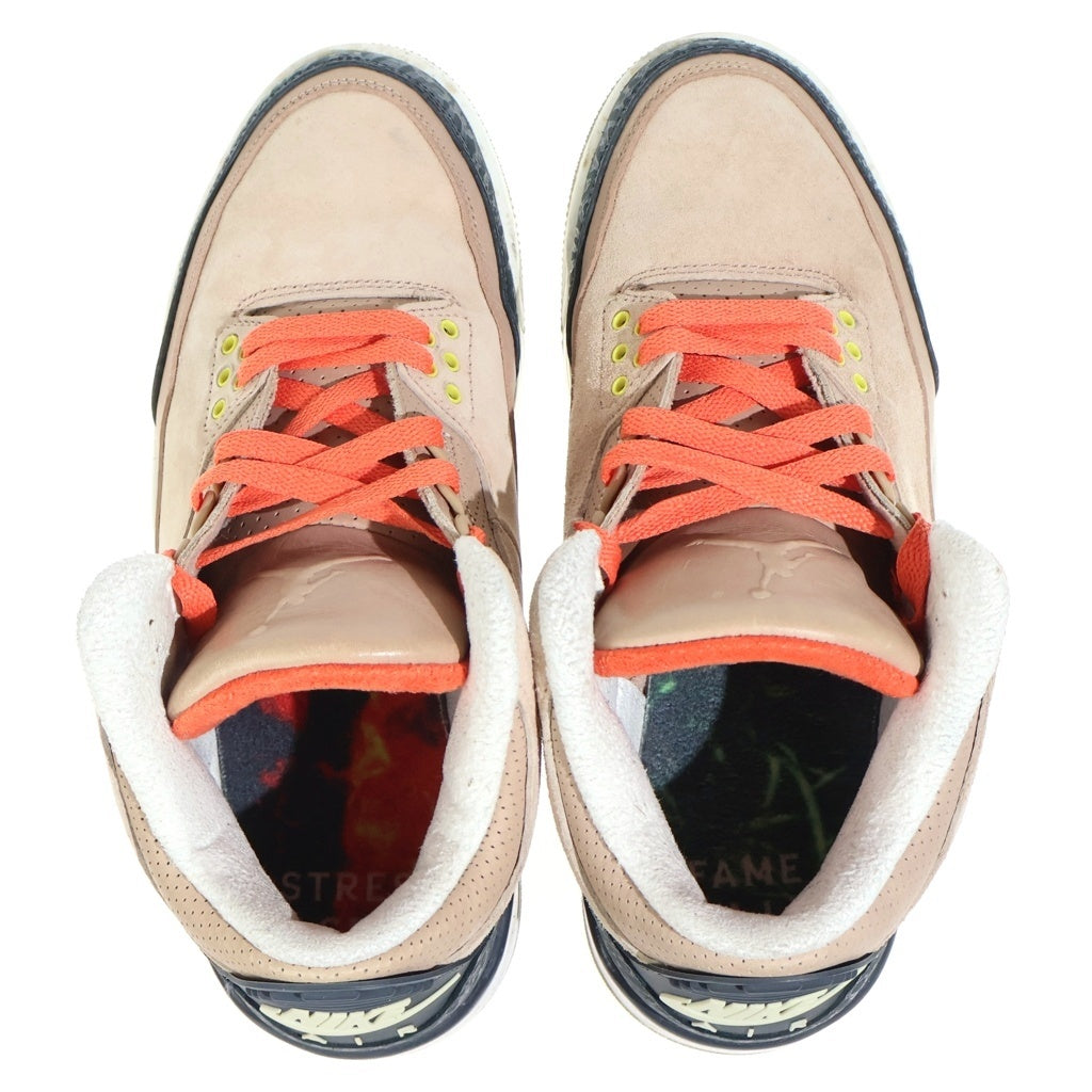 NIKE(ナイキ) AIR JORDAN 3 RETRO JTH NRG BIO BEIGE AV6683-200 エアジョーダン3 レトロ ビオ ベージュ ミッドカットスニーカー ベージュ US8.5/26.5cm