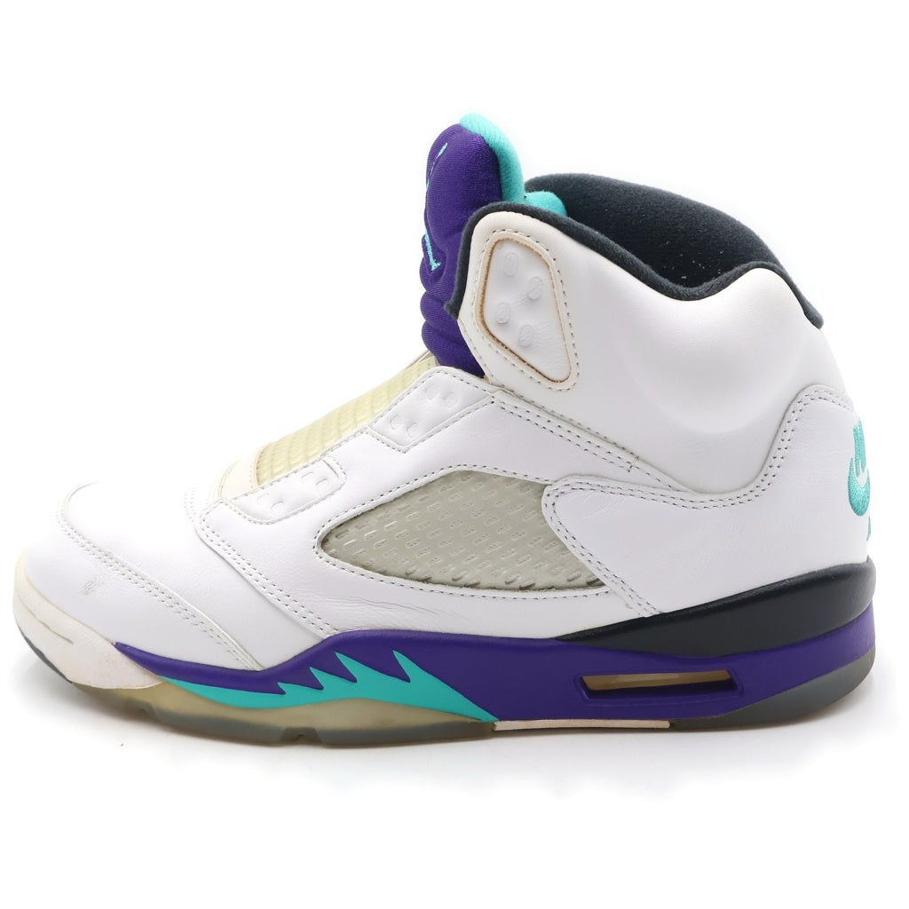 NIKE(ナイキ) AIR JORDAN 5 RETRO GRAPE FRESH PRINCE AV3919-135 エアジョーダン5 レトロ ハイカットスニーカー ホワイト US8.5/26.5cm