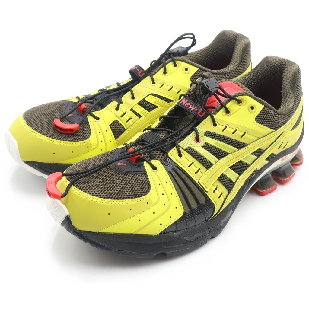 ASICS(アシックス) ×AFFXWRKS GEL-KINSEI KELP 1021A254-200 アフィックスワークス ゲルキンセイ ケルプ ローカットスニーカー ブラウン/イエロー US9/27cm