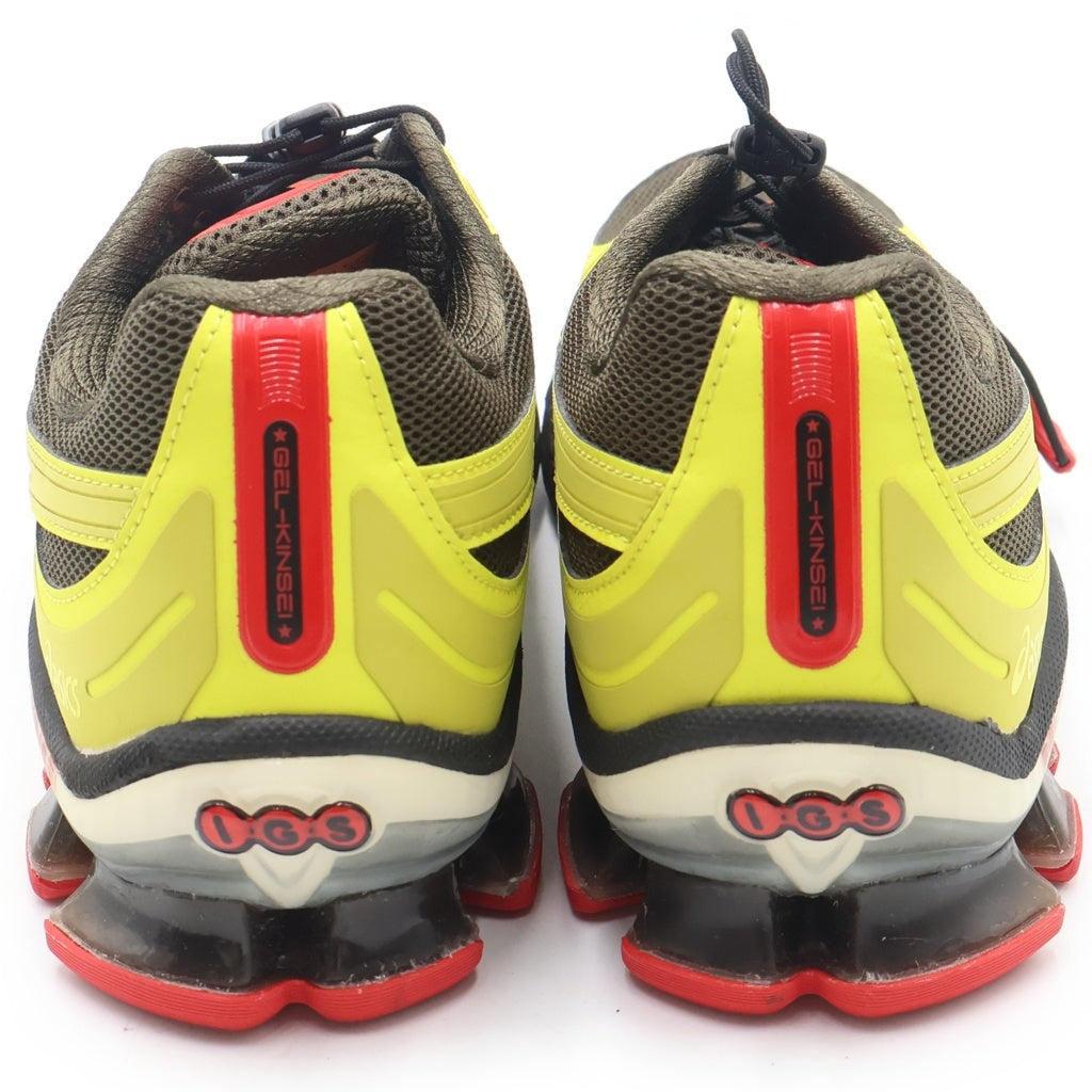 ASICS(アシックス) ×AFFXWRKS GEL-KINSEI KELP 1021A254-200 アフィックスワークス ゲルキンセイ ケルプ ローカットスニーカー ブラウン/イエロー US9/27cm