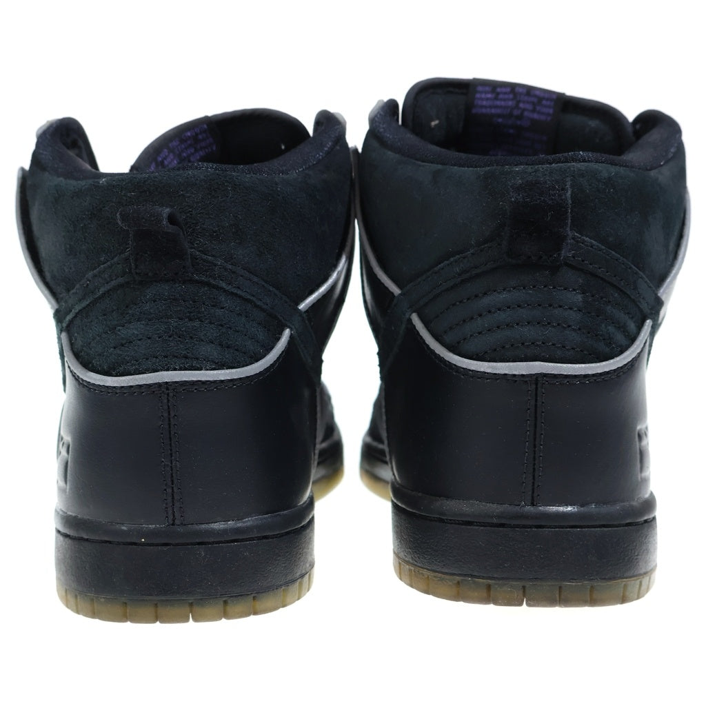 NIKE SB(ナイキエスビー) DUNK HIGH BLACK PURPLE BOX 833456-002 ダンク ブラックパープルボックス ハイカットスニーカー ブラック US8.5/26.5cm