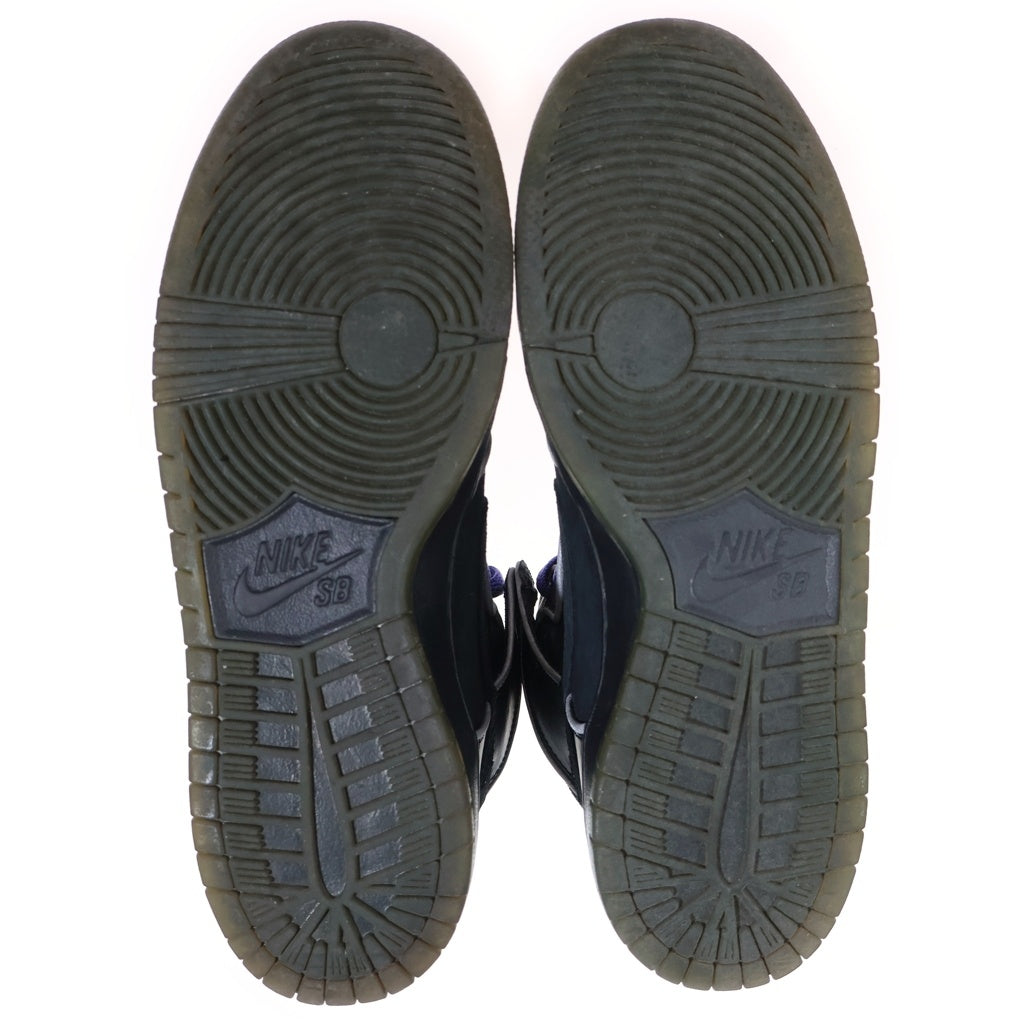 NIKE SB(ナイキエスビー) DUNK HIGH BLACK PURPLE BOX 833456-002 ダンク ブラックパープルボックス ハイカットスニーカー ブラック US8.5/26.5cm