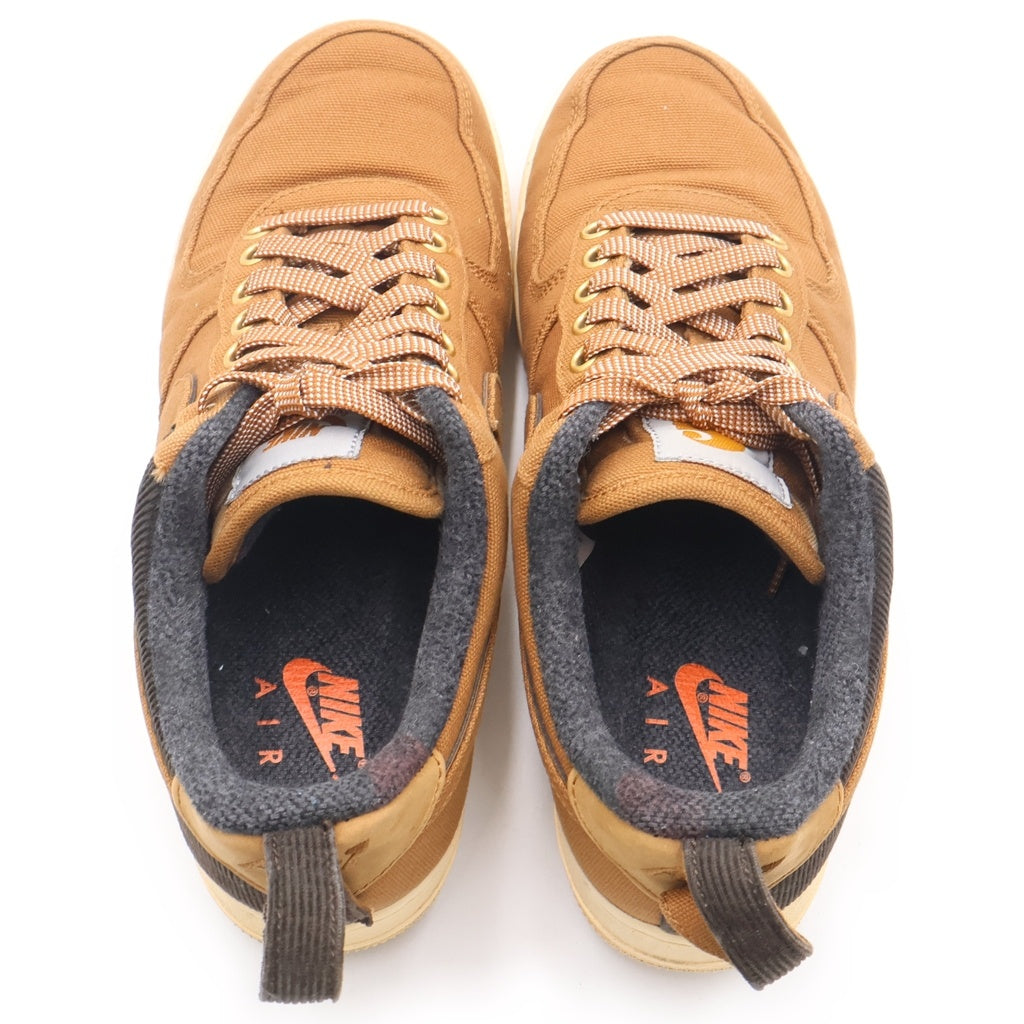 NIKE(ナイキ) ×CARHARTT WIP AIR FORCE1 LOW AV4113-200 カーハート エアフォース1 ローカットスニーカー ブラウン US8.5/26.5cm