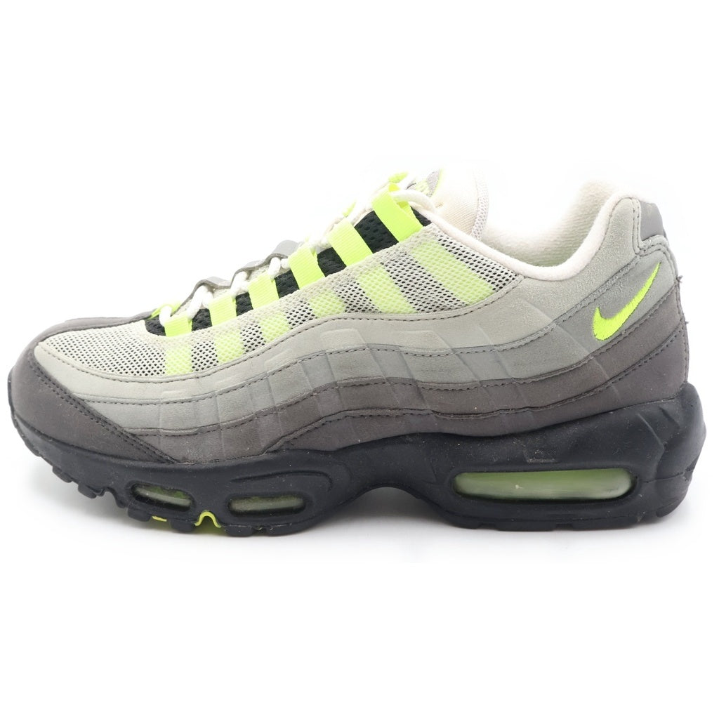 NIKE(ナイキ) AIR MAX 95 OG 554970-071 エア マックス 95 ローカットスニーカー グレー/イエロー US8.5/26.5cm