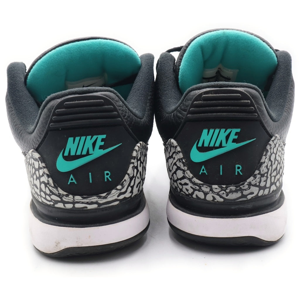 NIKE(ナイキ) ×ATMOS ZOOM VAPOR RF X AJ3 709998-031 アトモス ズーム ヴェイパー エア ジョーダン3 ローカットスニーカー ブラック US8/26cm