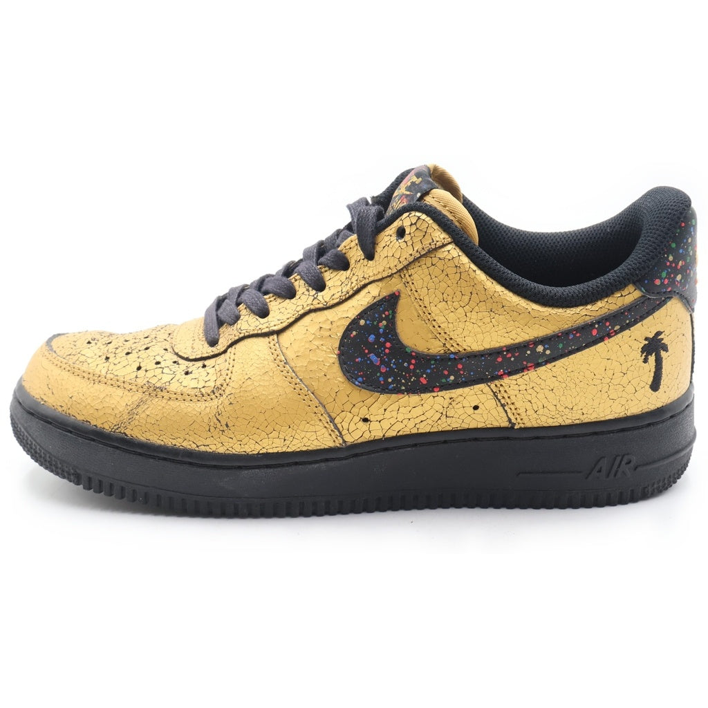 NIKE(ナイキ) AIR FORCE1 LOW CARIBANA FESTIVAL TORONT AV3219-700 エア フォース1 カリバナ フェスティバル トロント ローカットスニーカー ゴールド US8.5/26.5cm