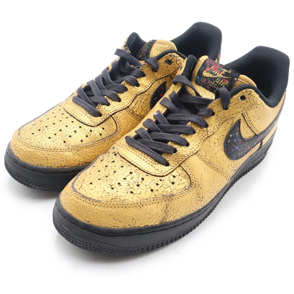 NIKE(ナイキ) AIR FORCE1 LOW CARIBANA FESTIVAL TORONT AV3219-700 エア フォース1 カリバナ フェスティバル トロント ローカットスニーカー ゴールド US8.5/26.5cm